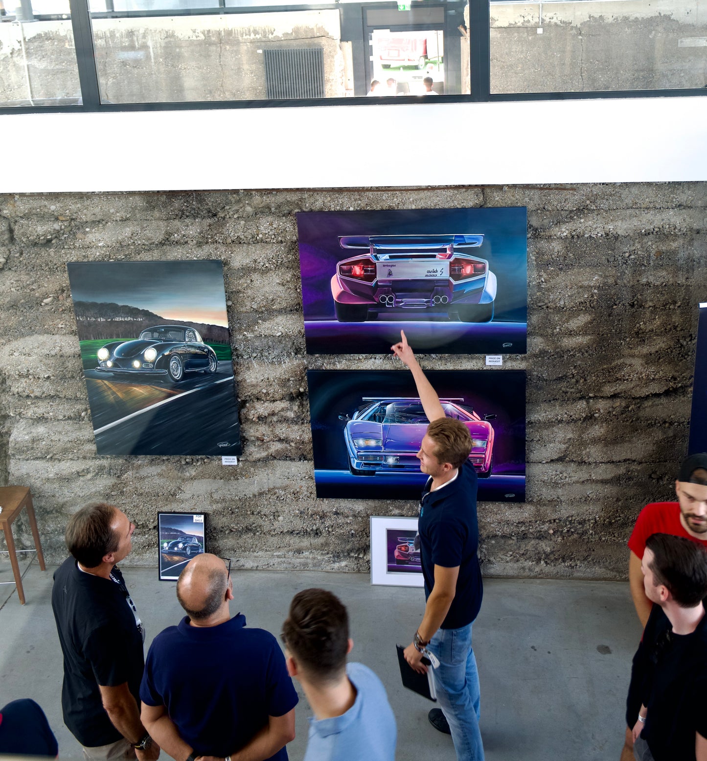 Straight out of the 80´s #1 Rear or #2 Front - Kunstdruck eines Gemäldes - Limitiert