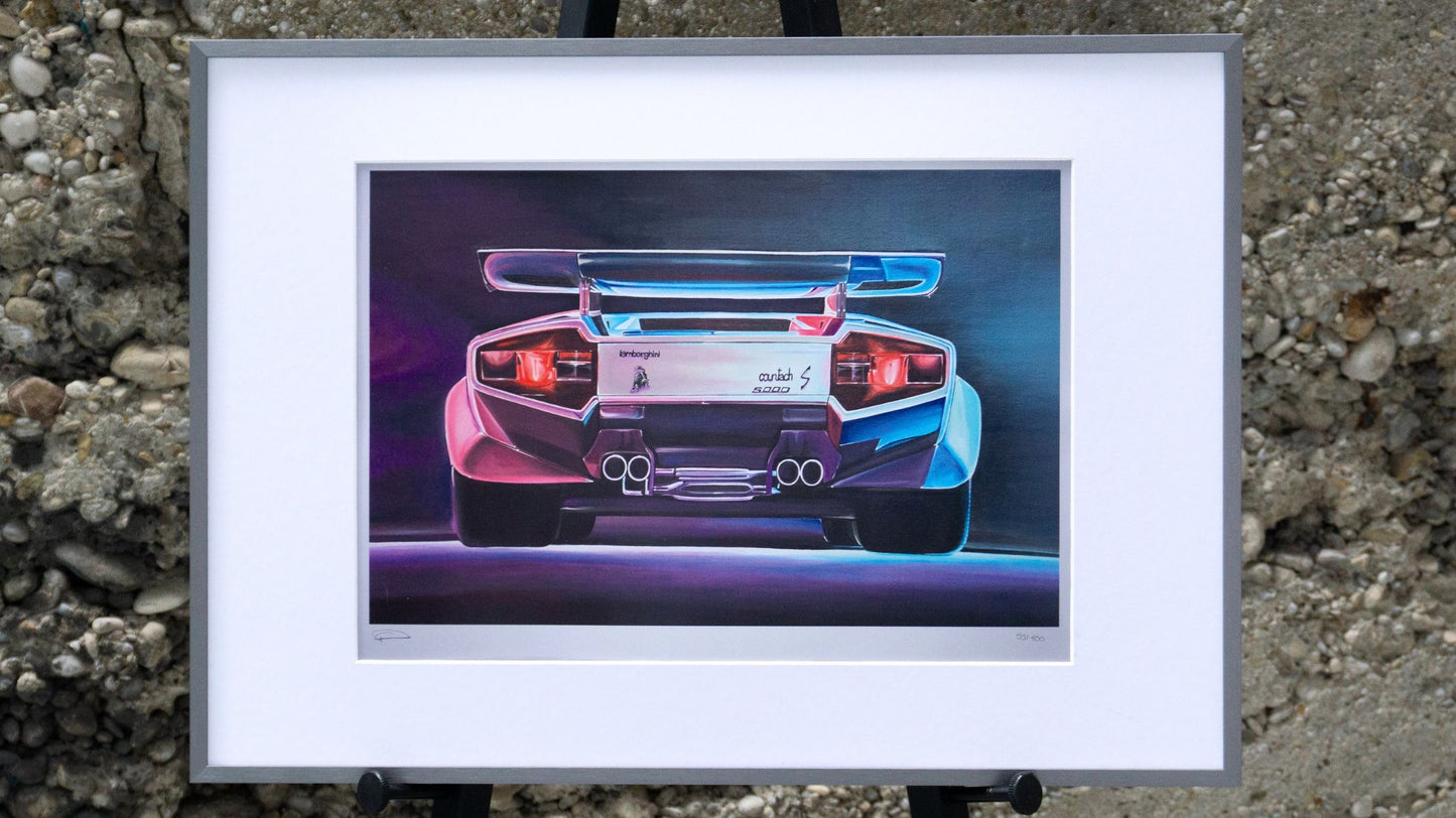 Straight out of the 80´s #1 Rear or #2 Front - Kunstdruck eines Gemäldes - Limitiert