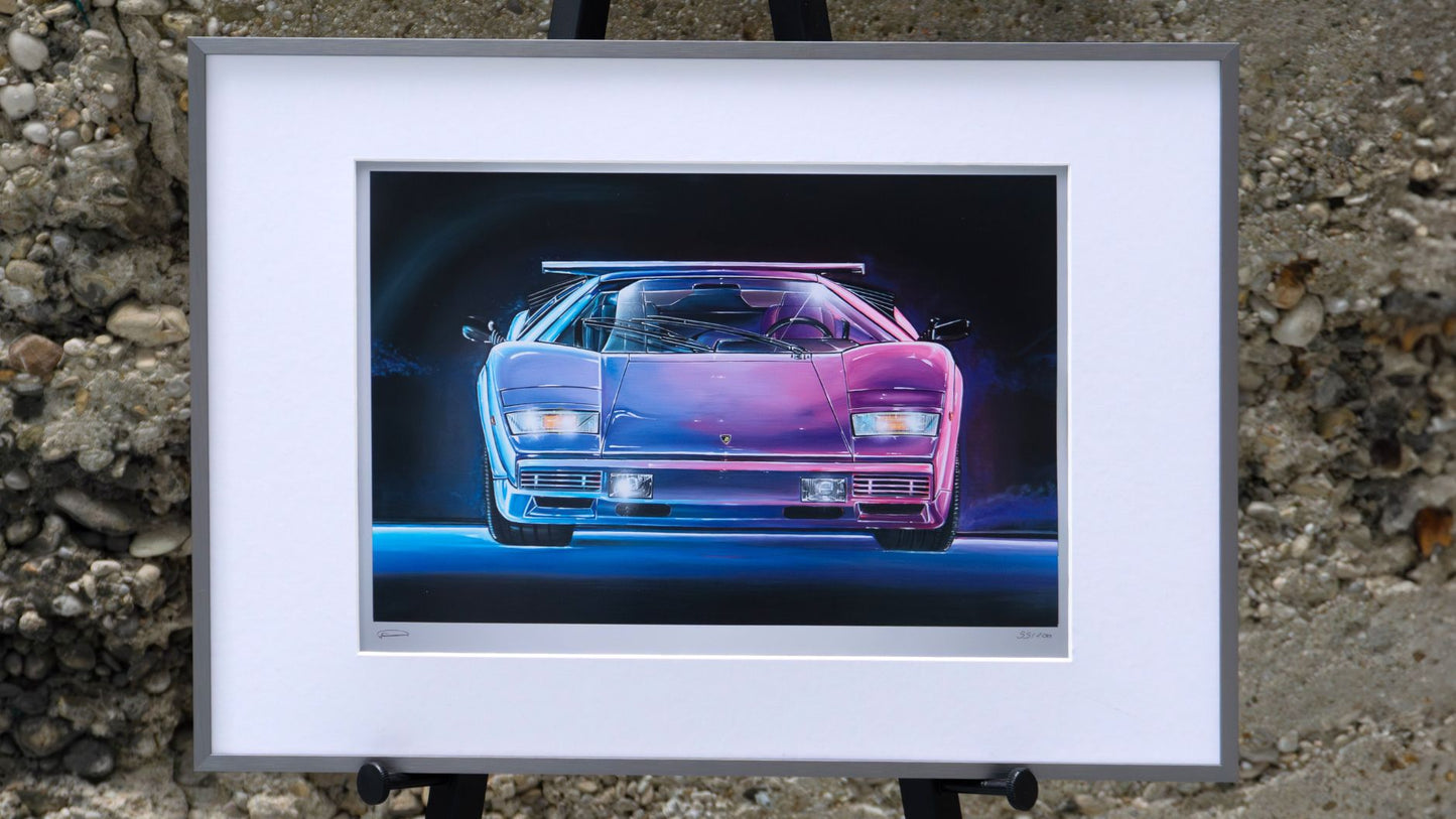 Straight out of the 80´s #1 Rear or #2 Front - Kunstdruck eines Gemäldes - Limitiert
