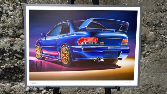 Red Skyline - Reproduction of the original